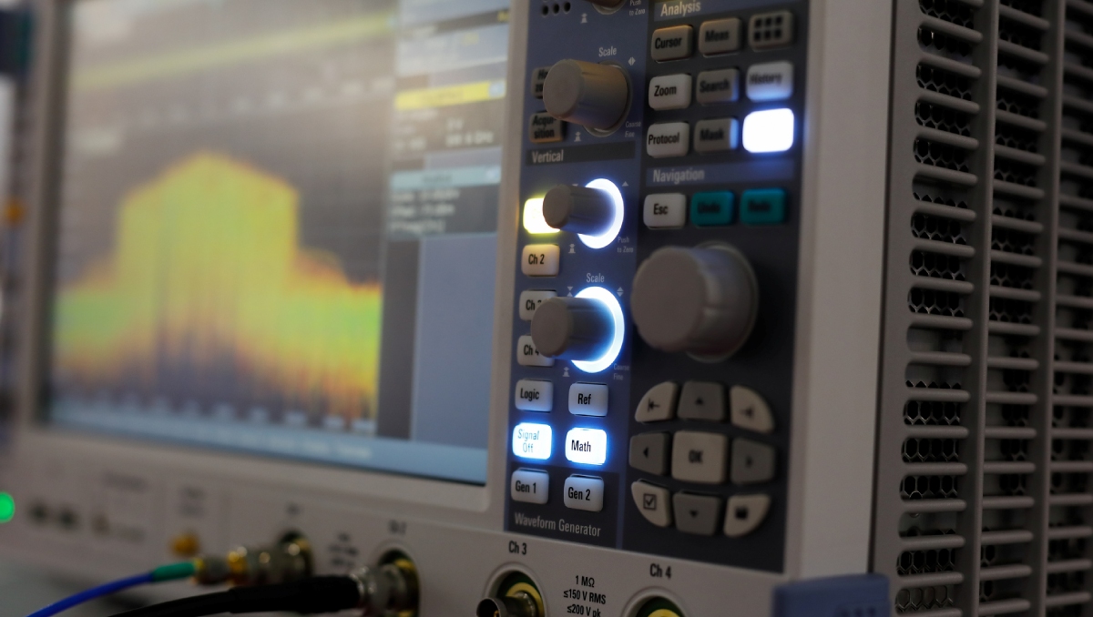 oscilliscope measuring energy