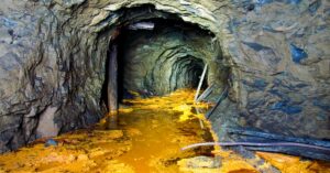 abandoned gold mine